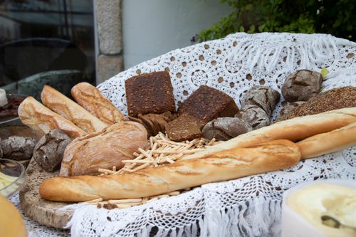 Free stock photo of bread wheat, bread with nuts, brown bread Stock Photo