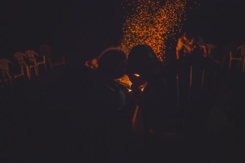 Free stock photo of black, bonfire, country Stock Photo