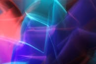 Vibrant Abstract Light Pattern in Multicolors