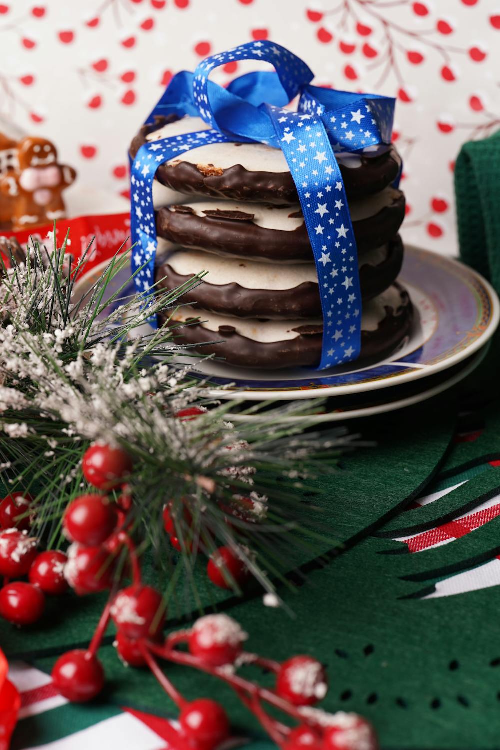 Chocolate Buckwheat Cookies