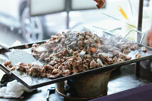 Free Malaysian food roast goat Stock Photo