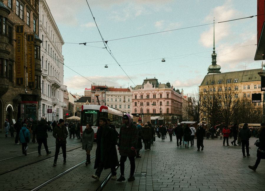 Brno, Czech Republic — skyline and landmarks · stay connected with a Brno eSIM from My Holiday SIM