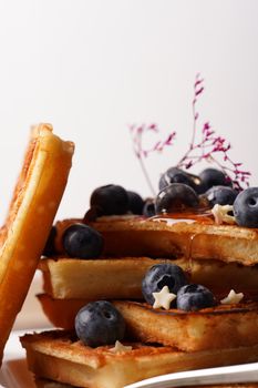 Blueberry Blueberry Waffles