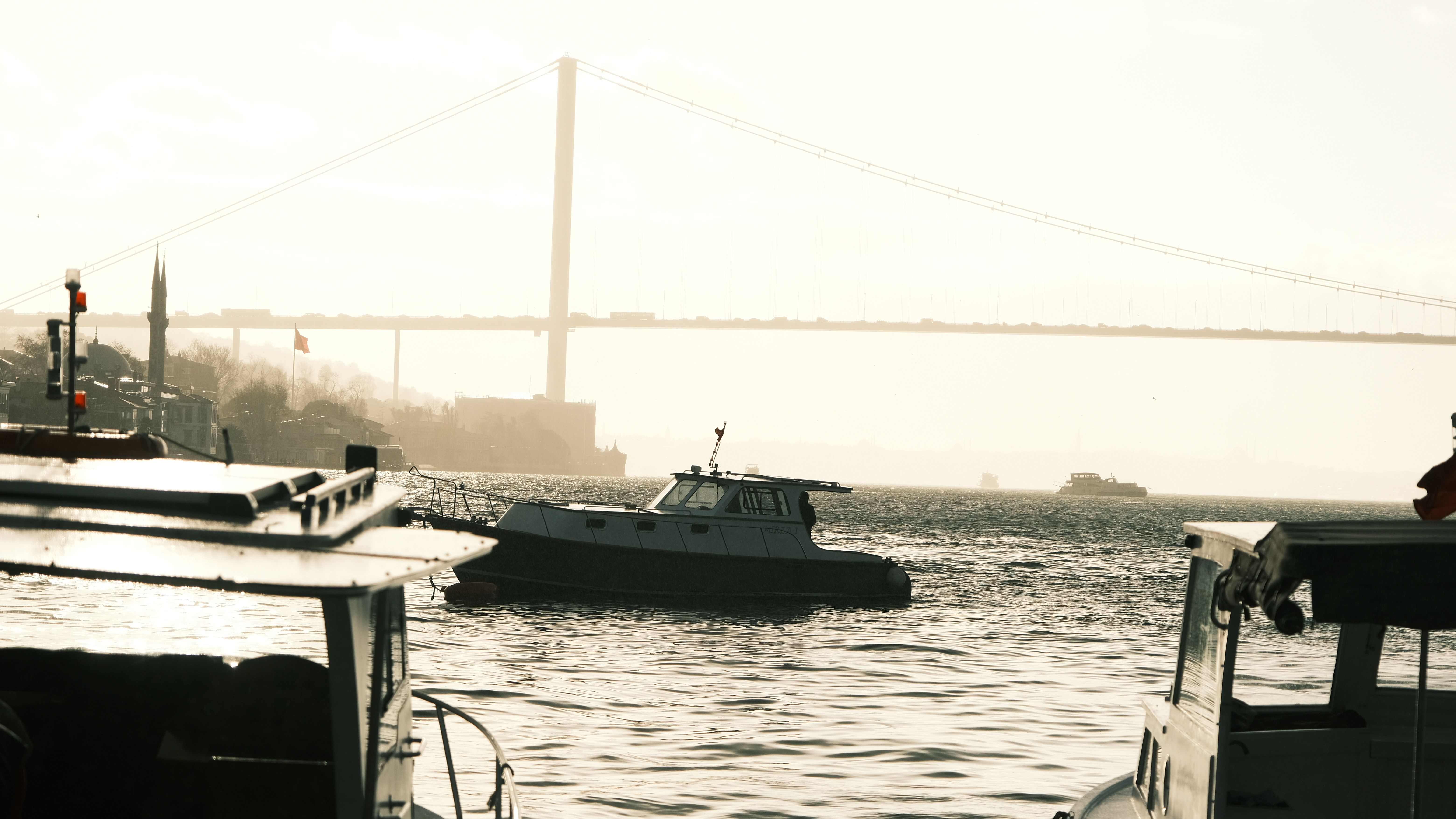 Serene View of Bosphorus Strait in Istanbul · Free Stock Photo