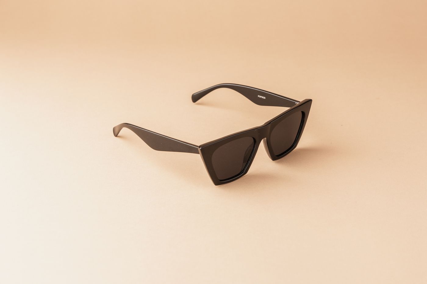 Black Cat-Eye Sunglasses
