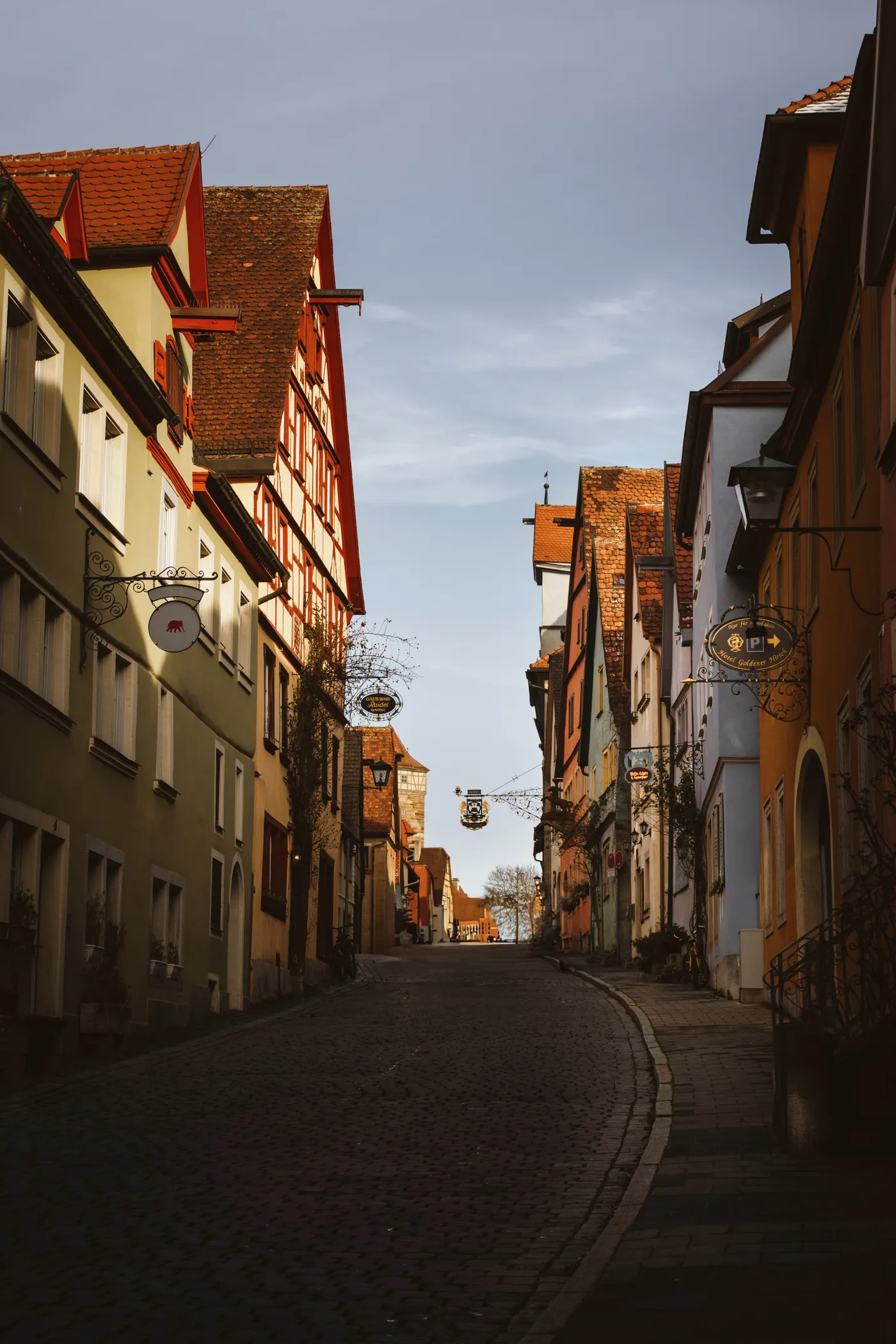 Historic town of Rothenburg ob der Tauber