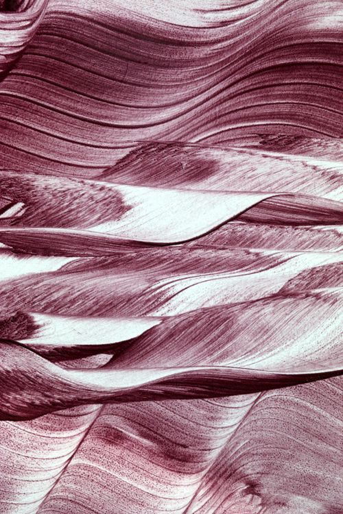 Free Abstract red and white patterns resembling sand dunes in Guaratuba, Brazil. Stock Photo