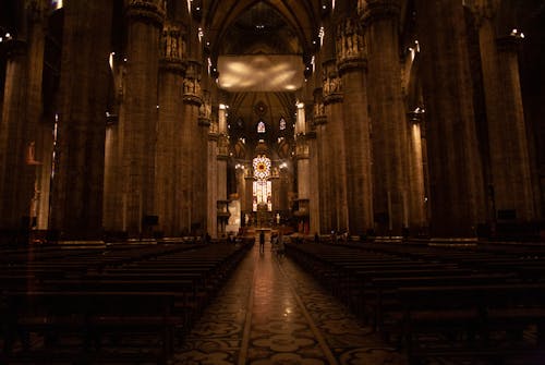 Free stock photo of cathedral, church building, dom milano Stock Photo