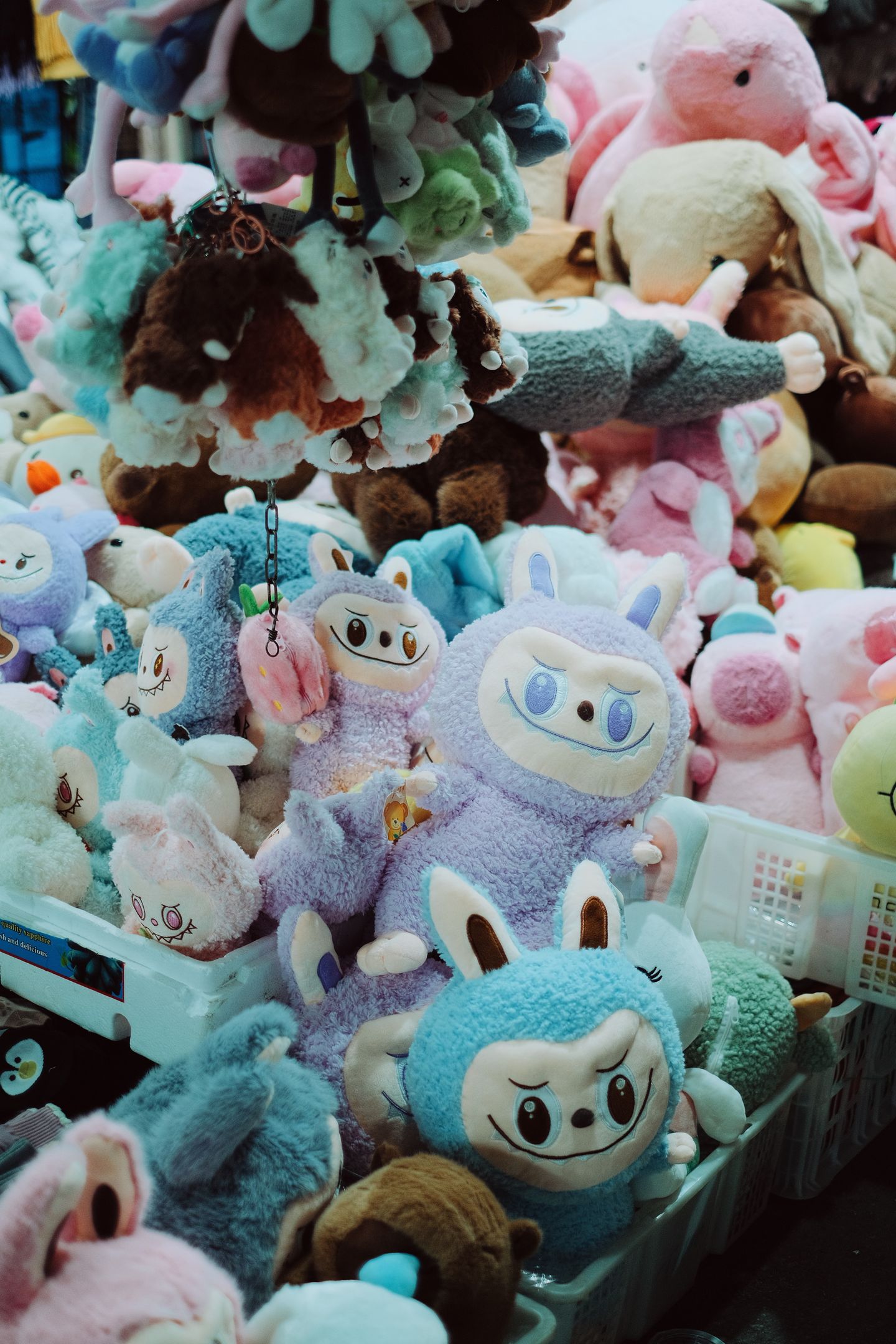 A range of plush toys produced under one OEM programme.