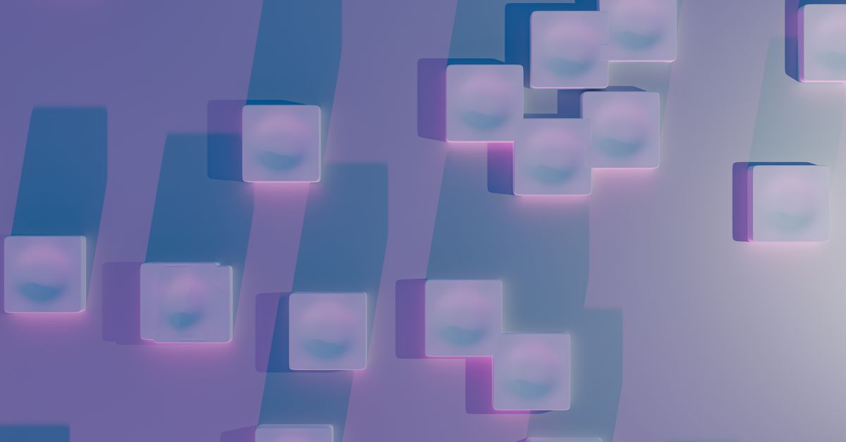 Soft Renders Abstract Geometric 3D Render with Soft Pastels · Free Stock Photo