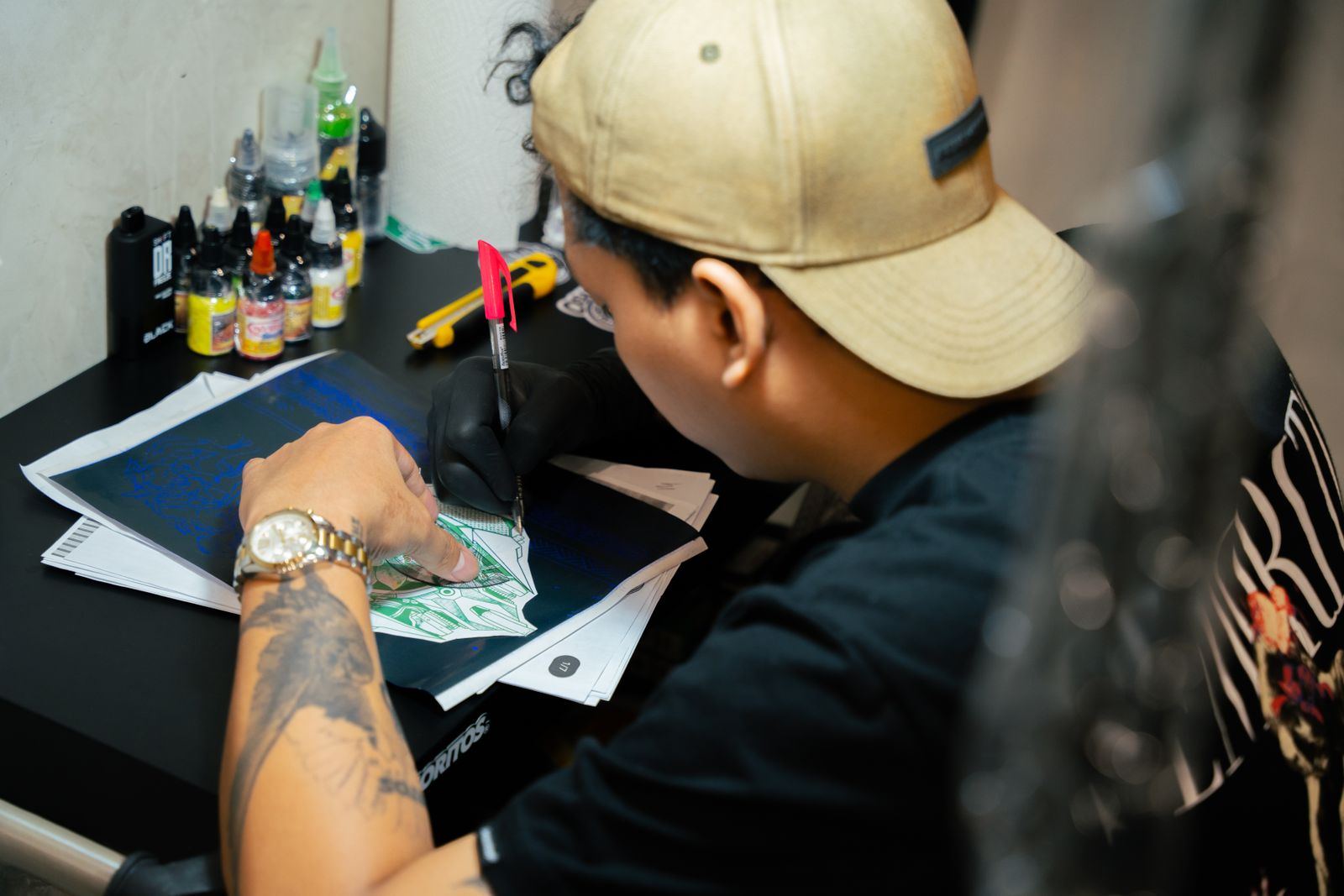 Tatouage surréaliste