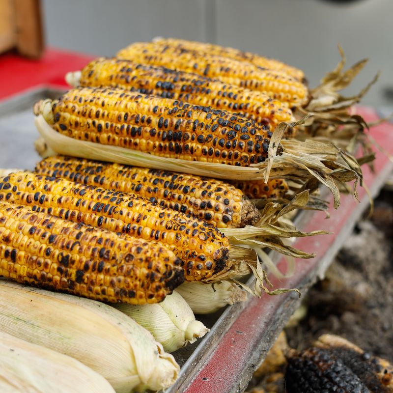 Air Fryer Charred Jalapeño and Roasted Corn Crema Dip