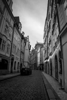 Explore the historic charm of Prague's old town with its vintage architecture.