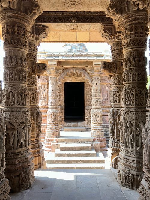 Free Explore the intricate stone carvings of an ancient temple, showcasing historic architecture and cultural art. Stock Photo