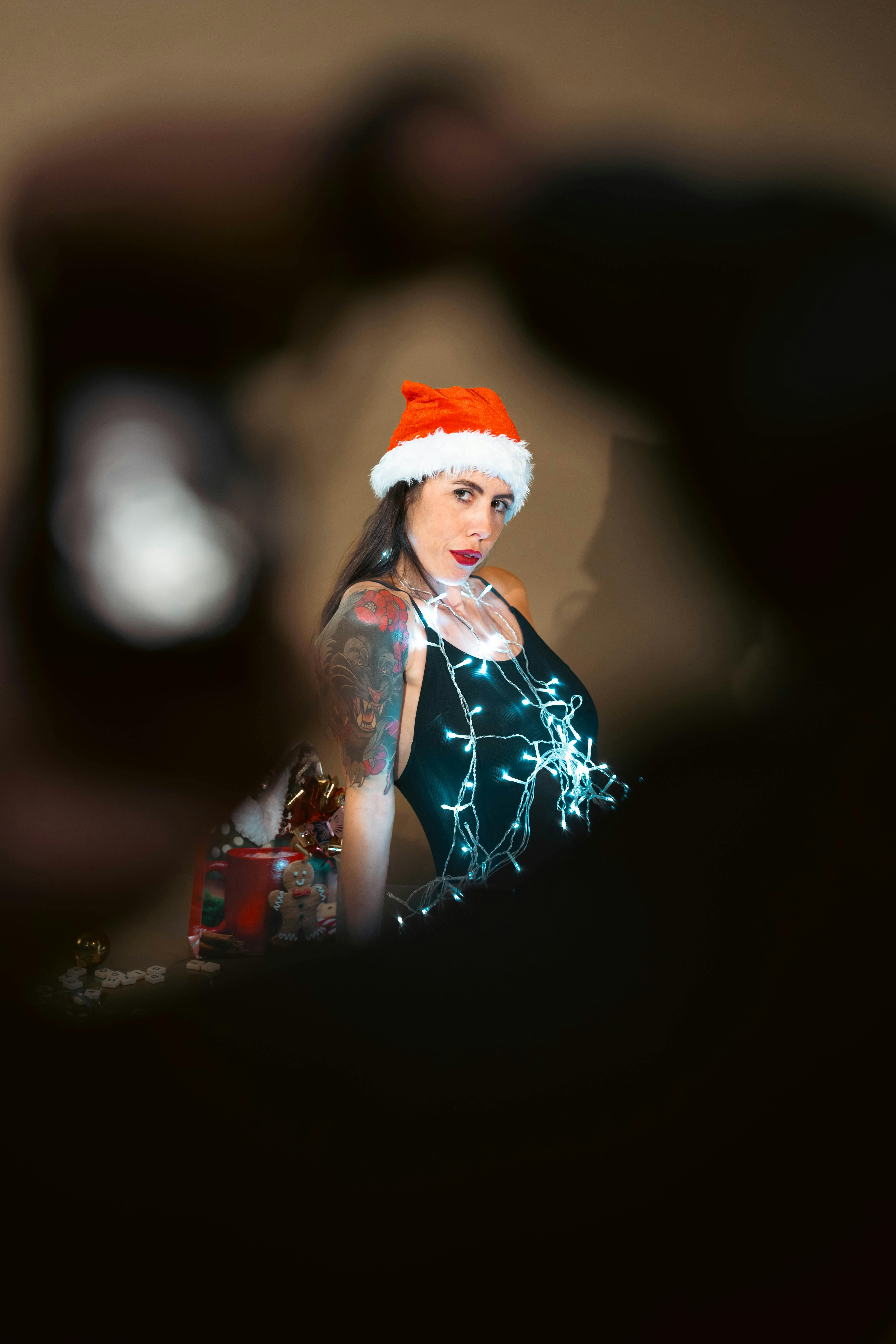 Kostenlos Kostenloses Stock Foto zu ästhetisches porträt, beleuchtung, dekor Stock-Foto