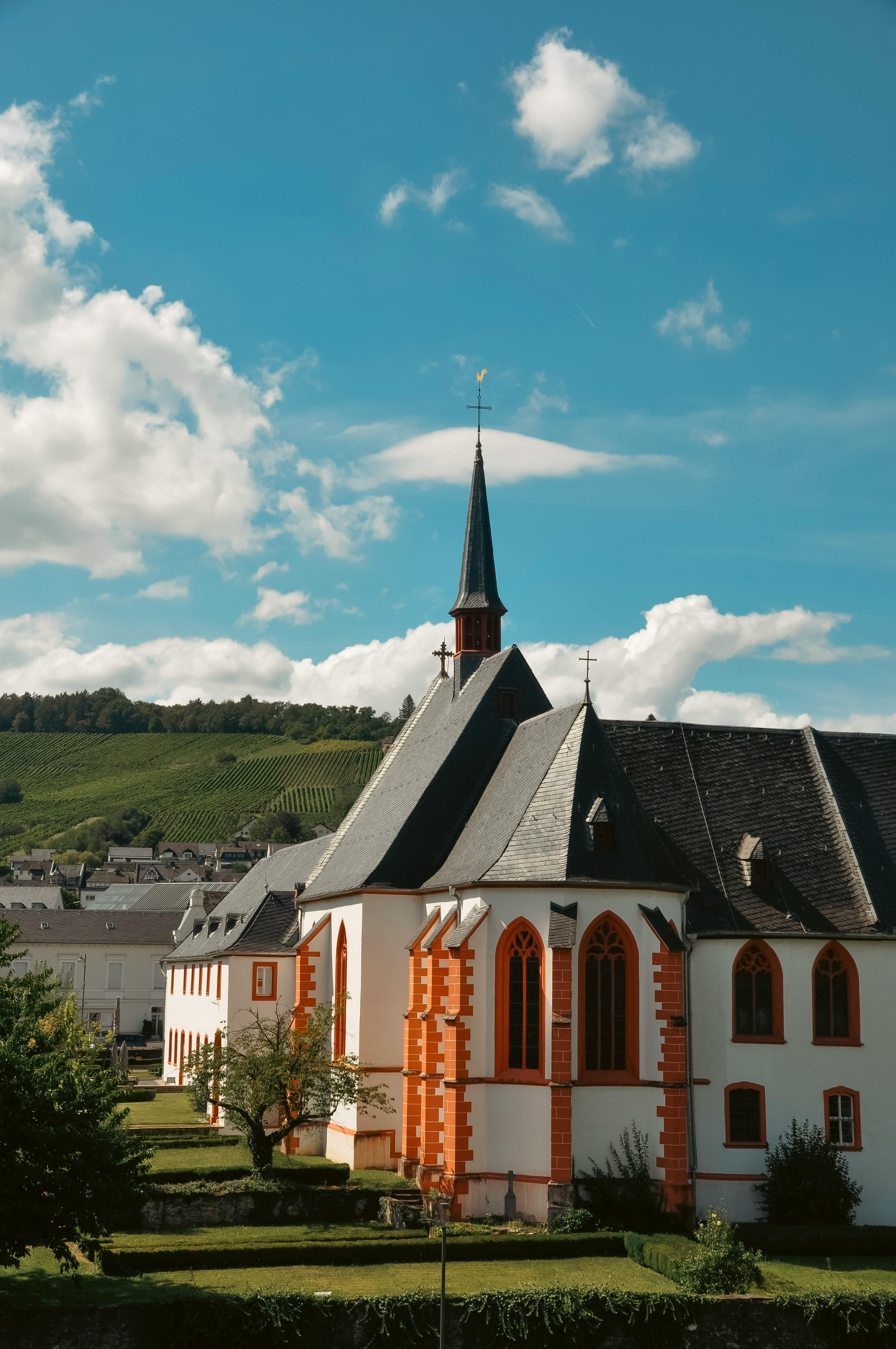 historic church in bernkastel kues germany