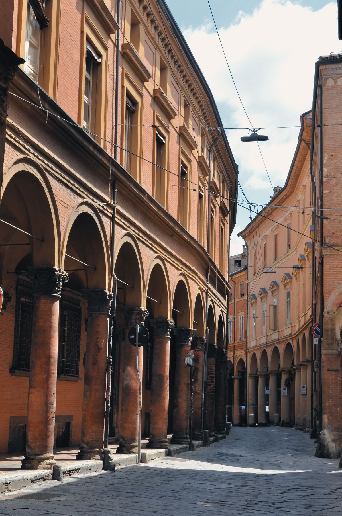 Saragozza Bologna - porticul spre San Luca