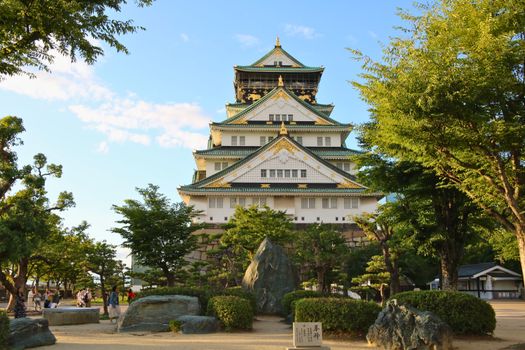 Osaka Castle private morning — Osaka