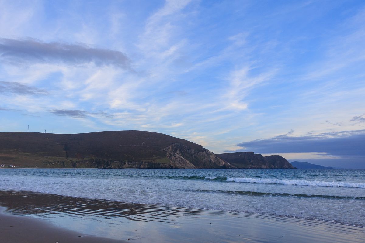 The coast of Achill Island, County Mayo