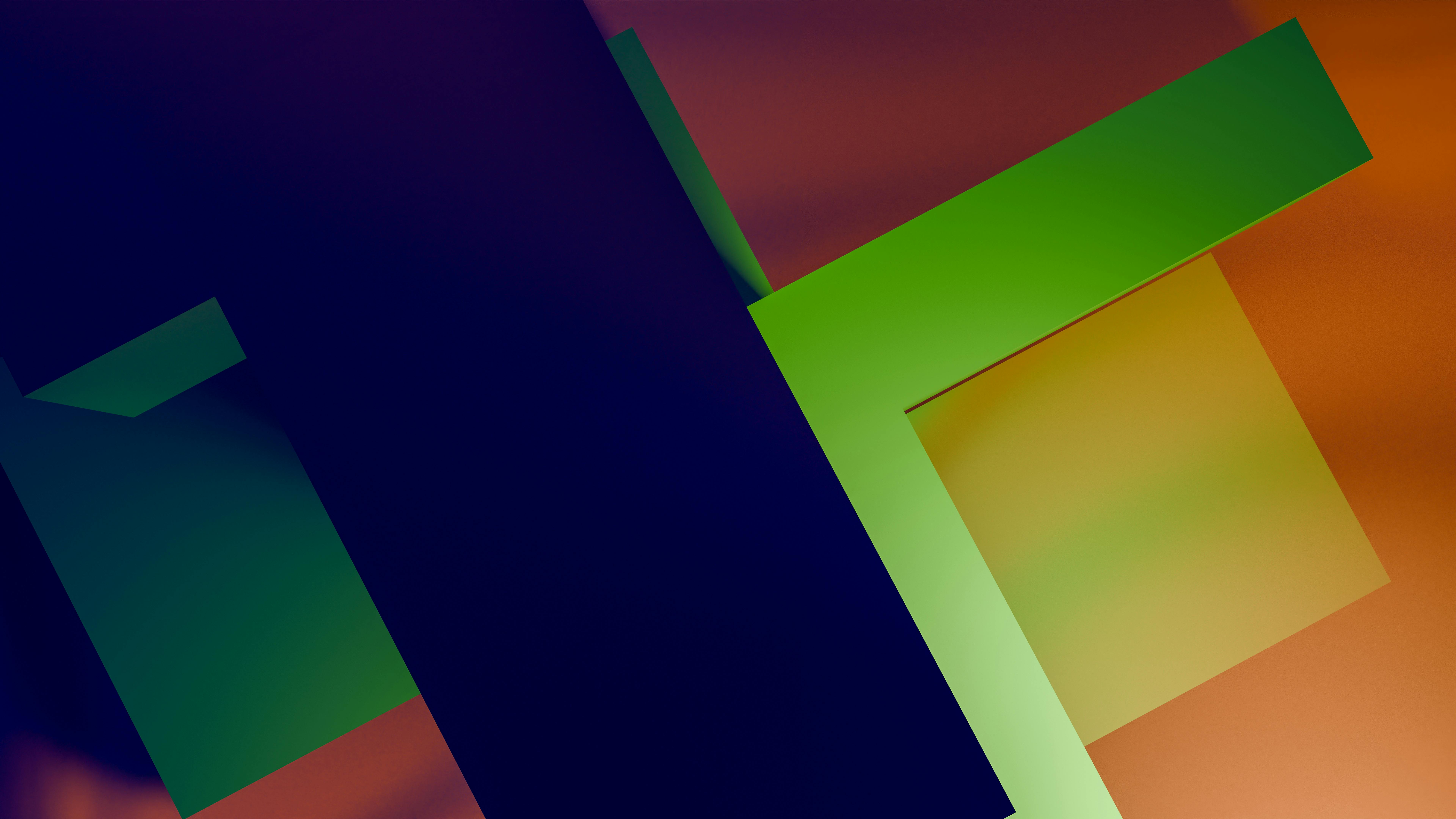 Kostenlos Farbenfrohe geometrische abstrakte Kunst mit dynamischer Komposition und lebendigen Tönen. Stock-Foto