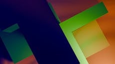 Dynamic Geometric Abstract Art with Vivid Colors