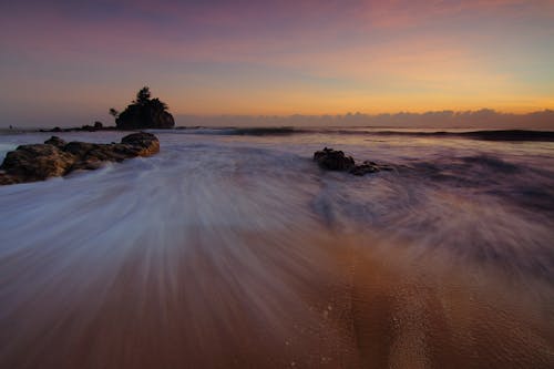 Brown Rocks Body of Water