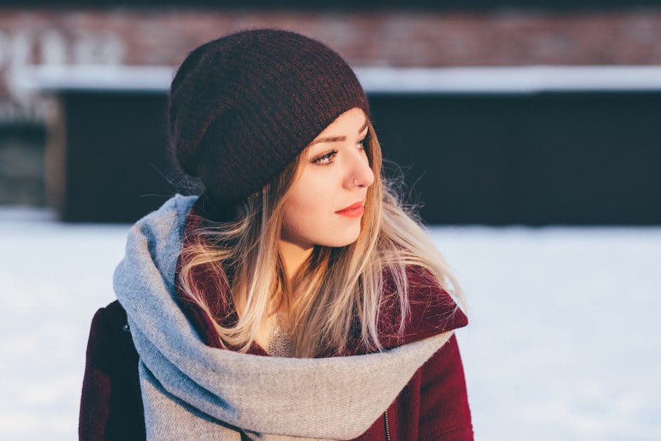 adolescent, beanie, casual