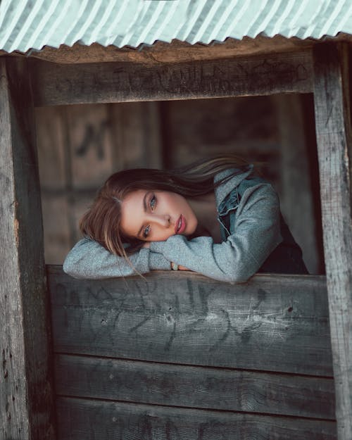 Women Wearing A Hoodie