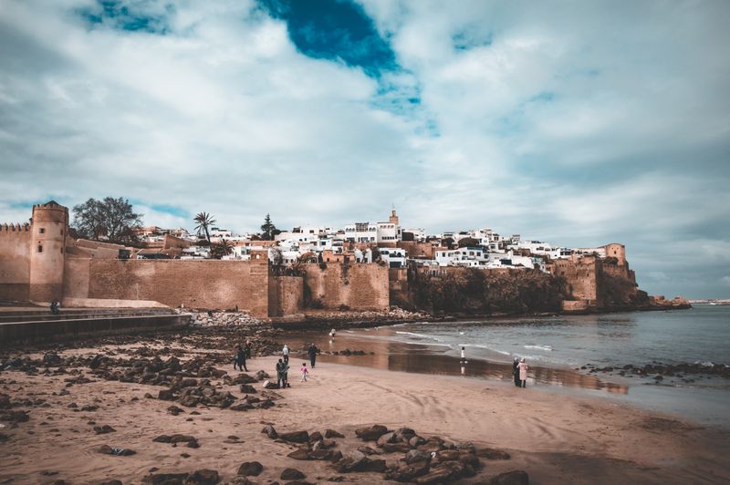Kasbah des Oudaias Rabat blue village
