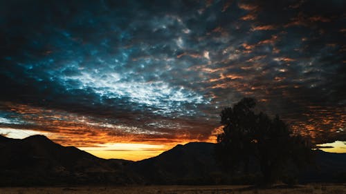 Free stock photo of clouds, mountains, sky