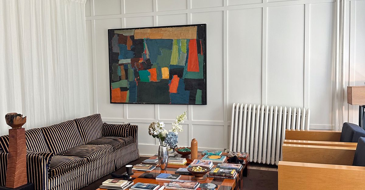 Modern Art-Inspired Living Room Interior Design · Free Stock Photo