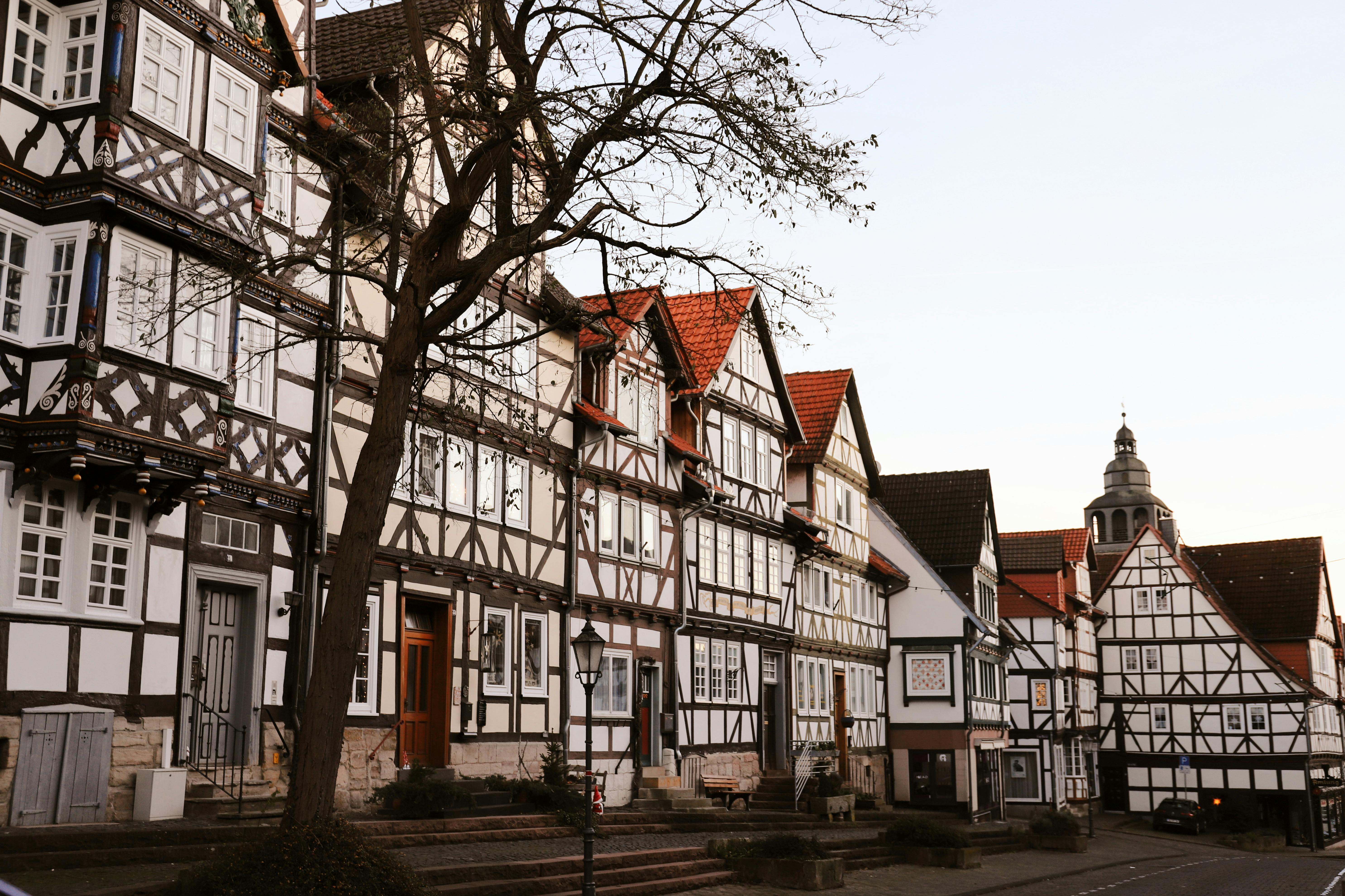 historic fachwerkhauser in bad sooden allendorf