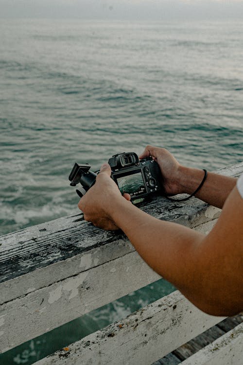 Person Holding Camera