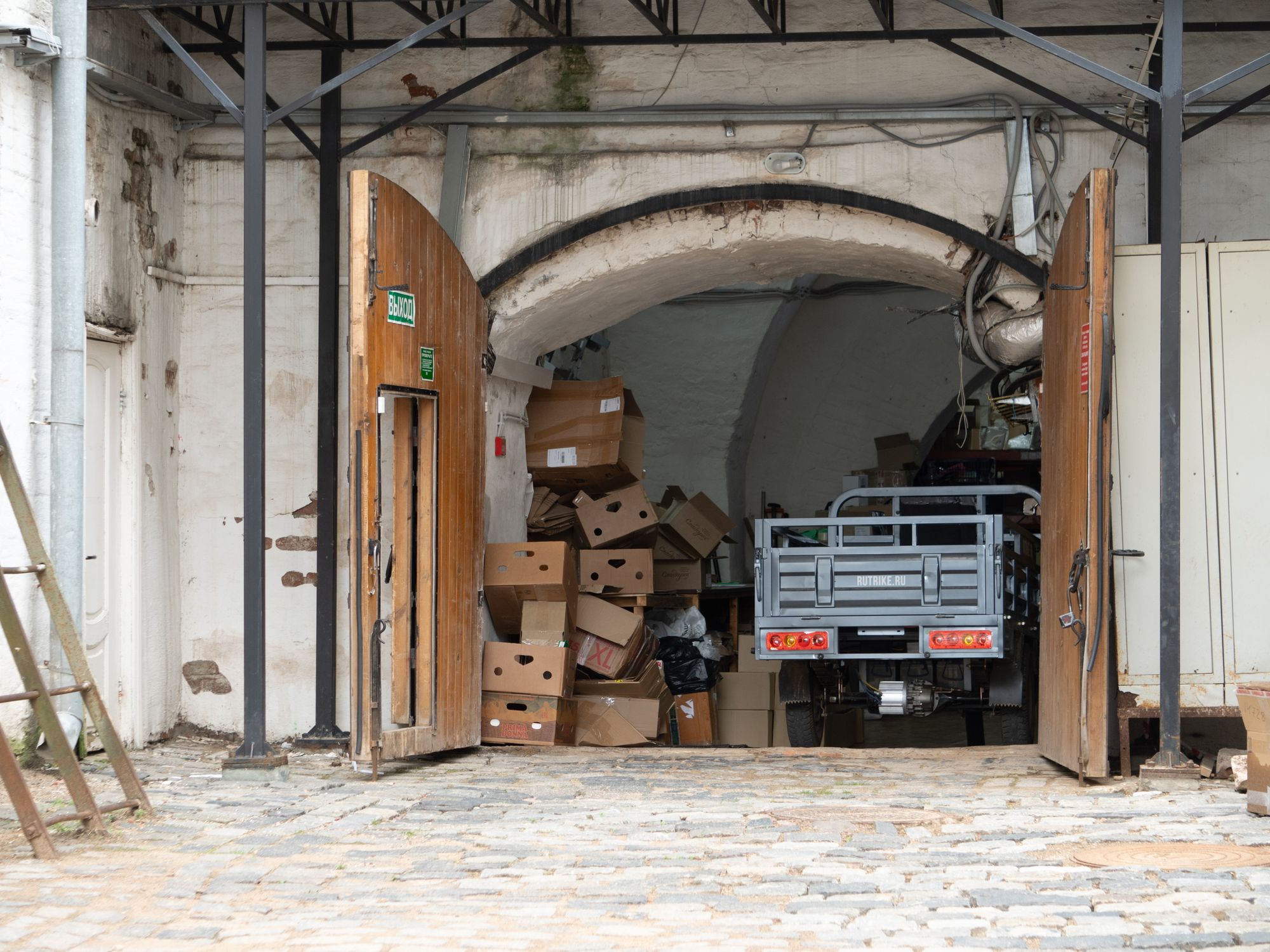 Storage Transport in Cuffley, M25 Fringe — belongings being loaded for transport to storage
