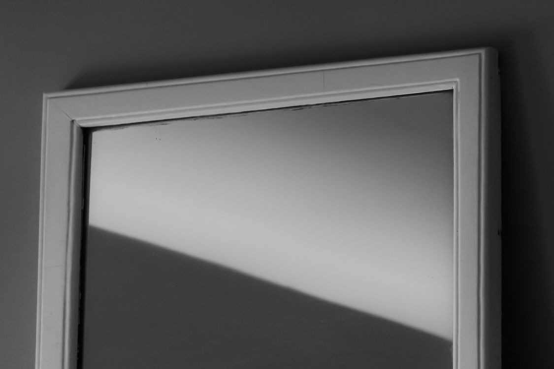 Minimalist Monochrome Mirror Reflection · Free Stock Photo