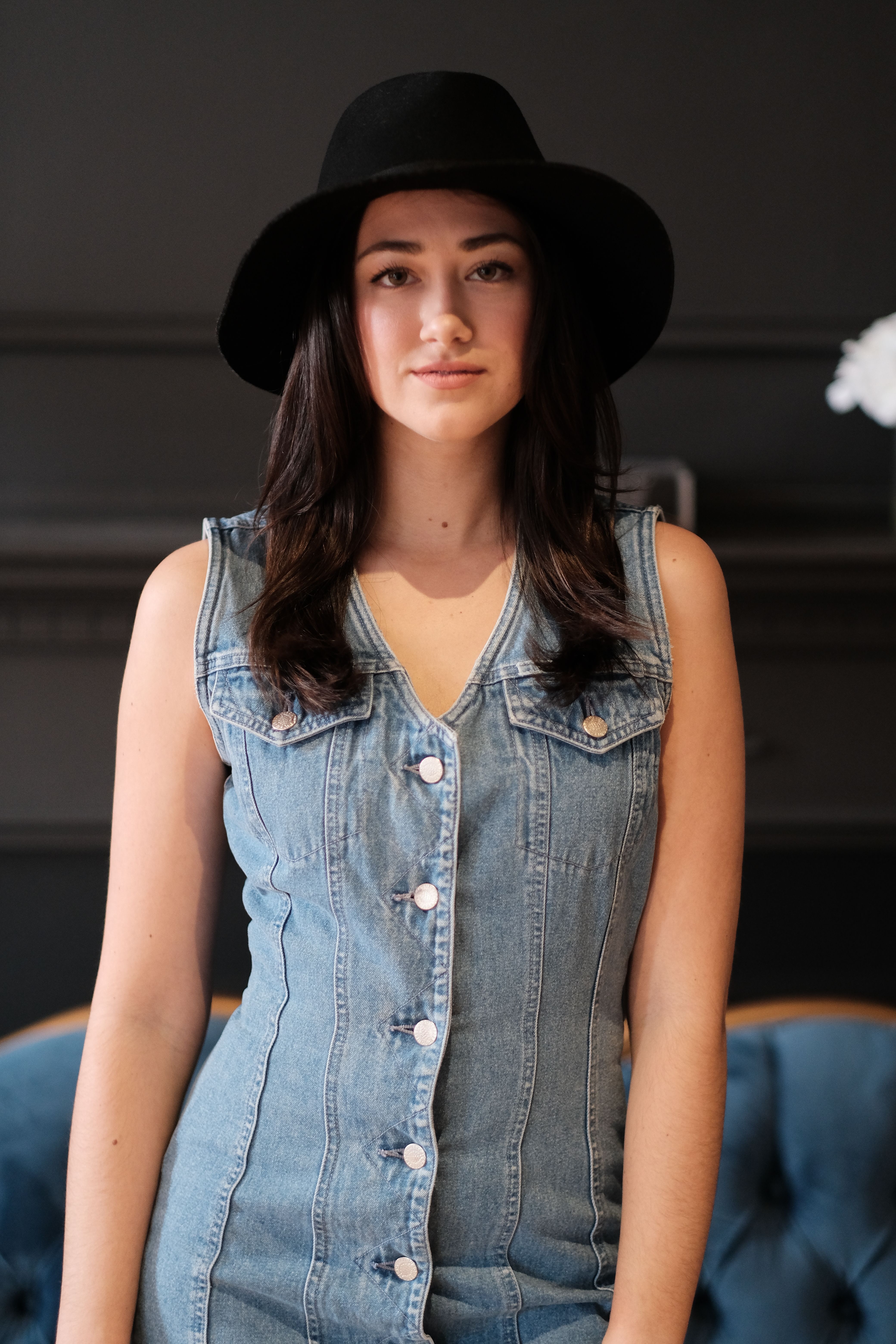 Robe en jean
