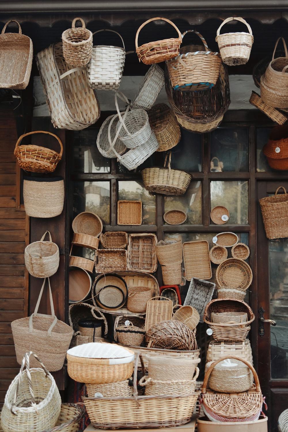 Batik Woven baskets Batik Woven baskets