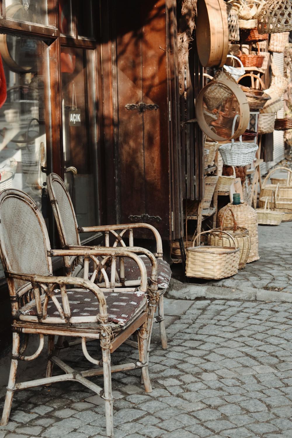 Batik Woven baskets