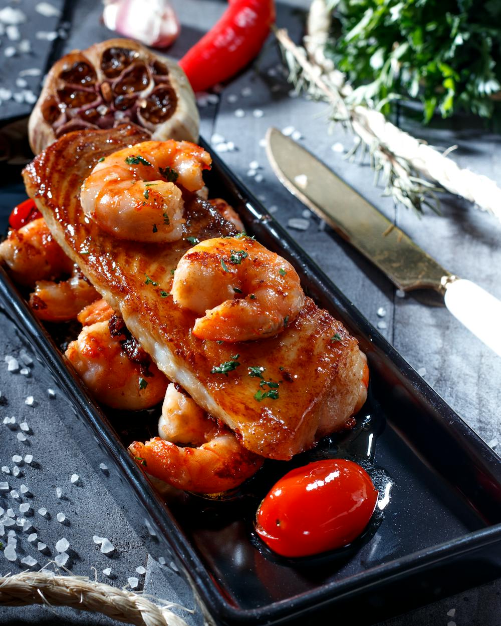 Seafood Akni Extravaganza