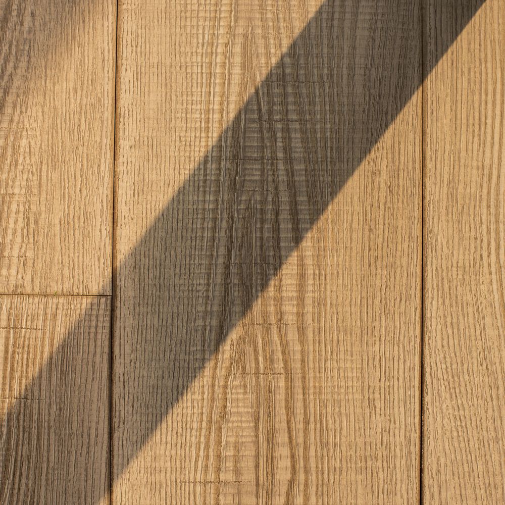 Fence and Decking Painting in Brockley — clean edges cut in around trim and sockets