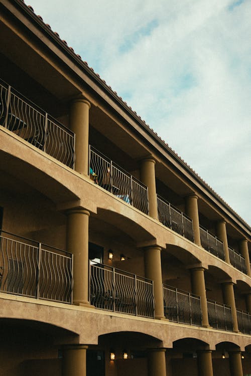 Beige Building Facade