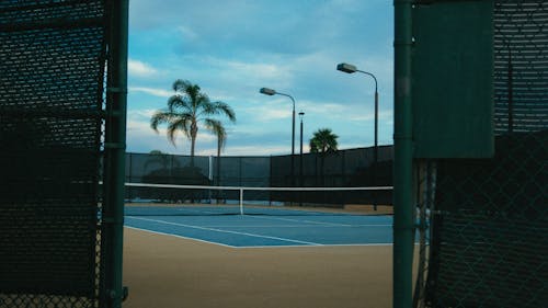 Free Tennis Court Stock Photo
