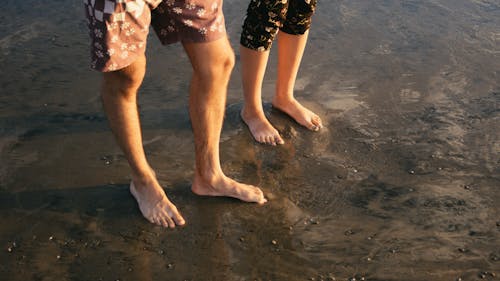 Free Photo of People's Feet Stock Photo