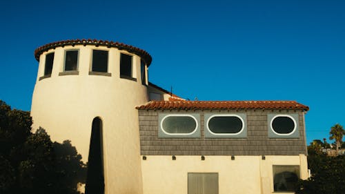 White Concrete Structure