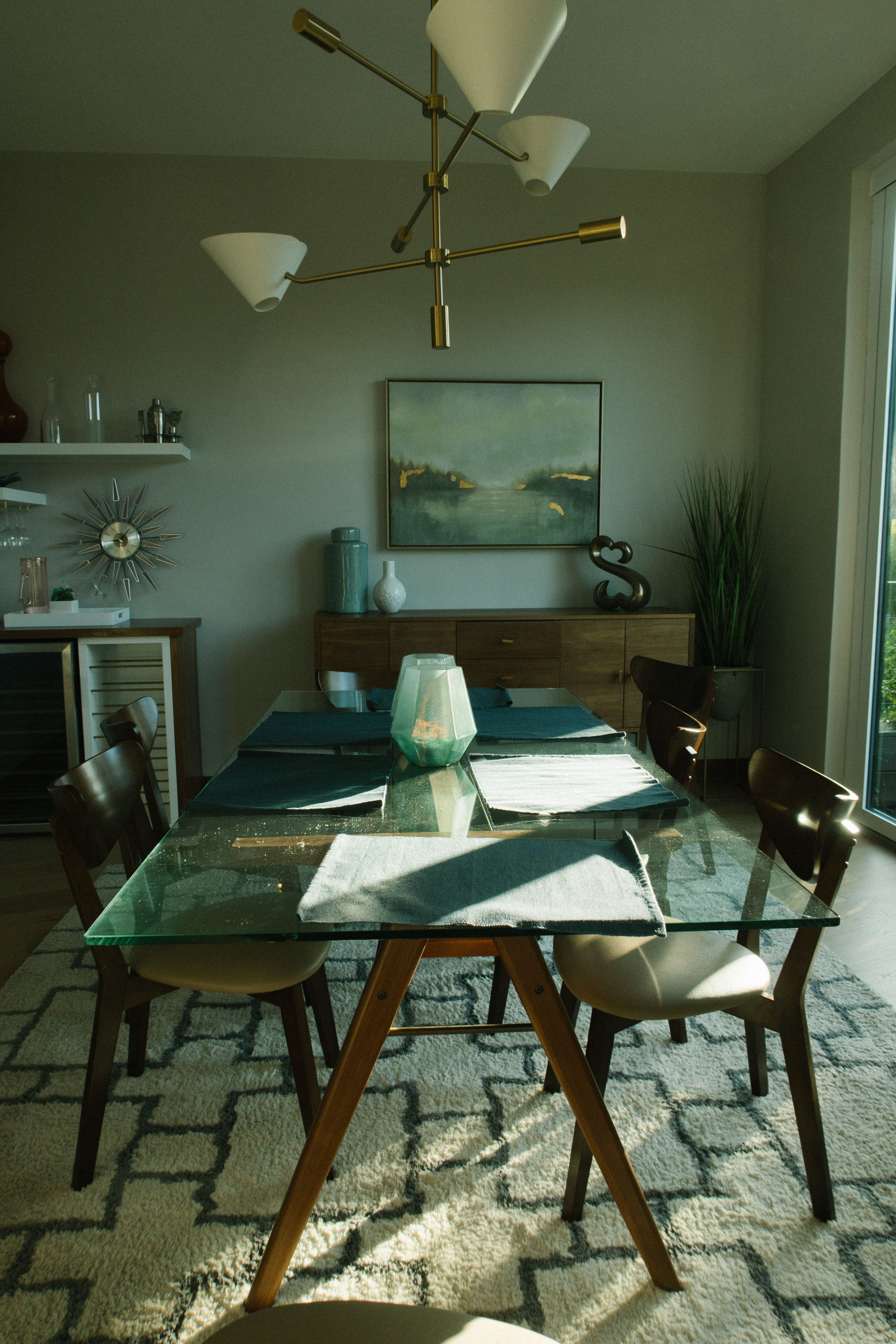 The Dining Room — Twelve seats. One view.