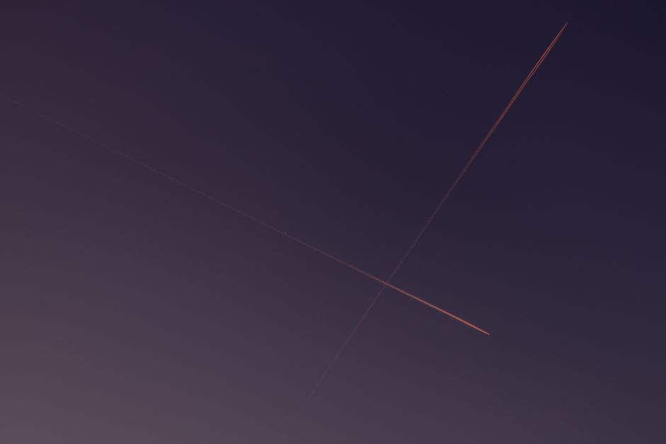Overnight flight / date line crossing