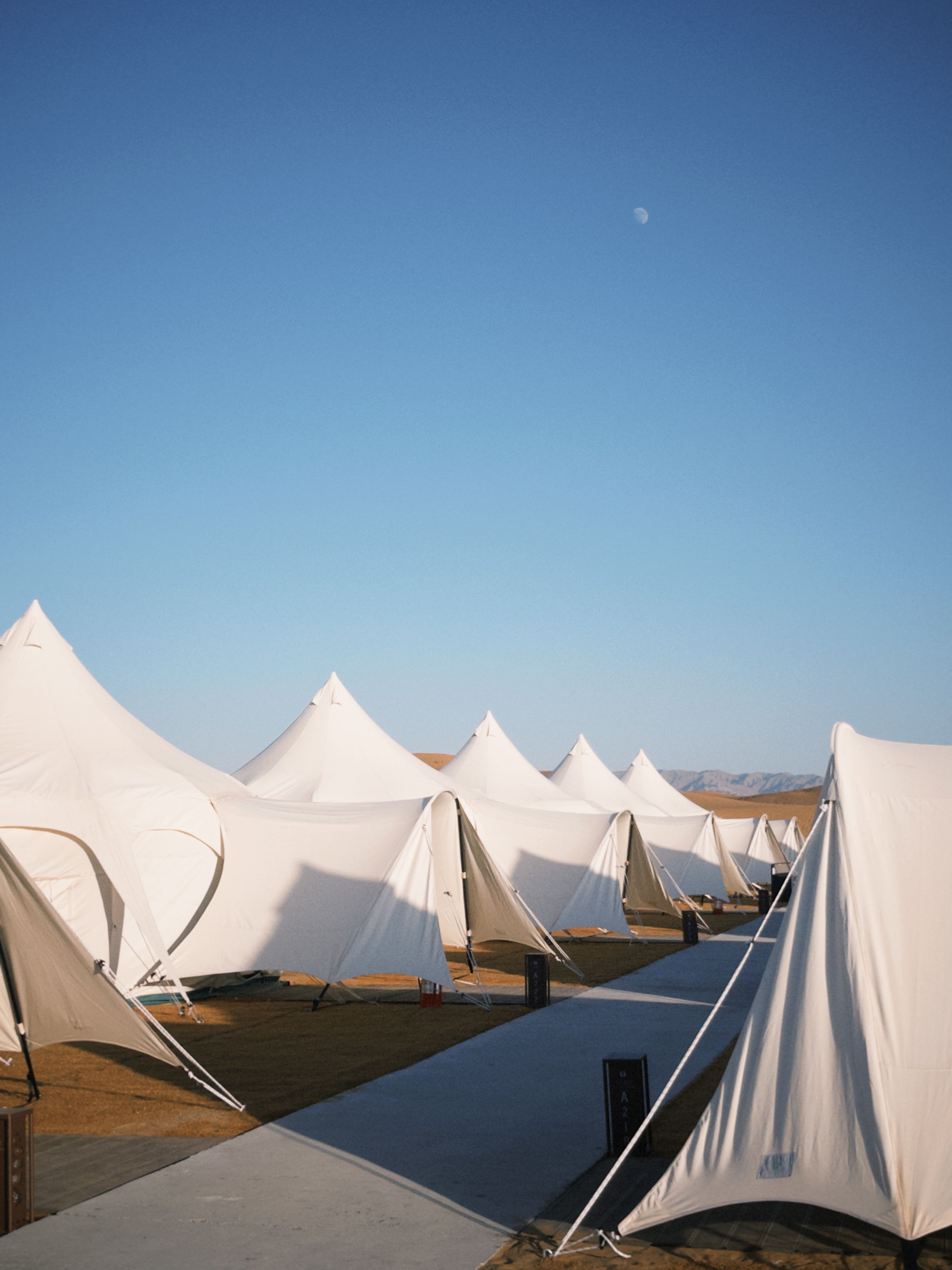 Luxury tent at Mohinoor Desert Camp Jaisalmer