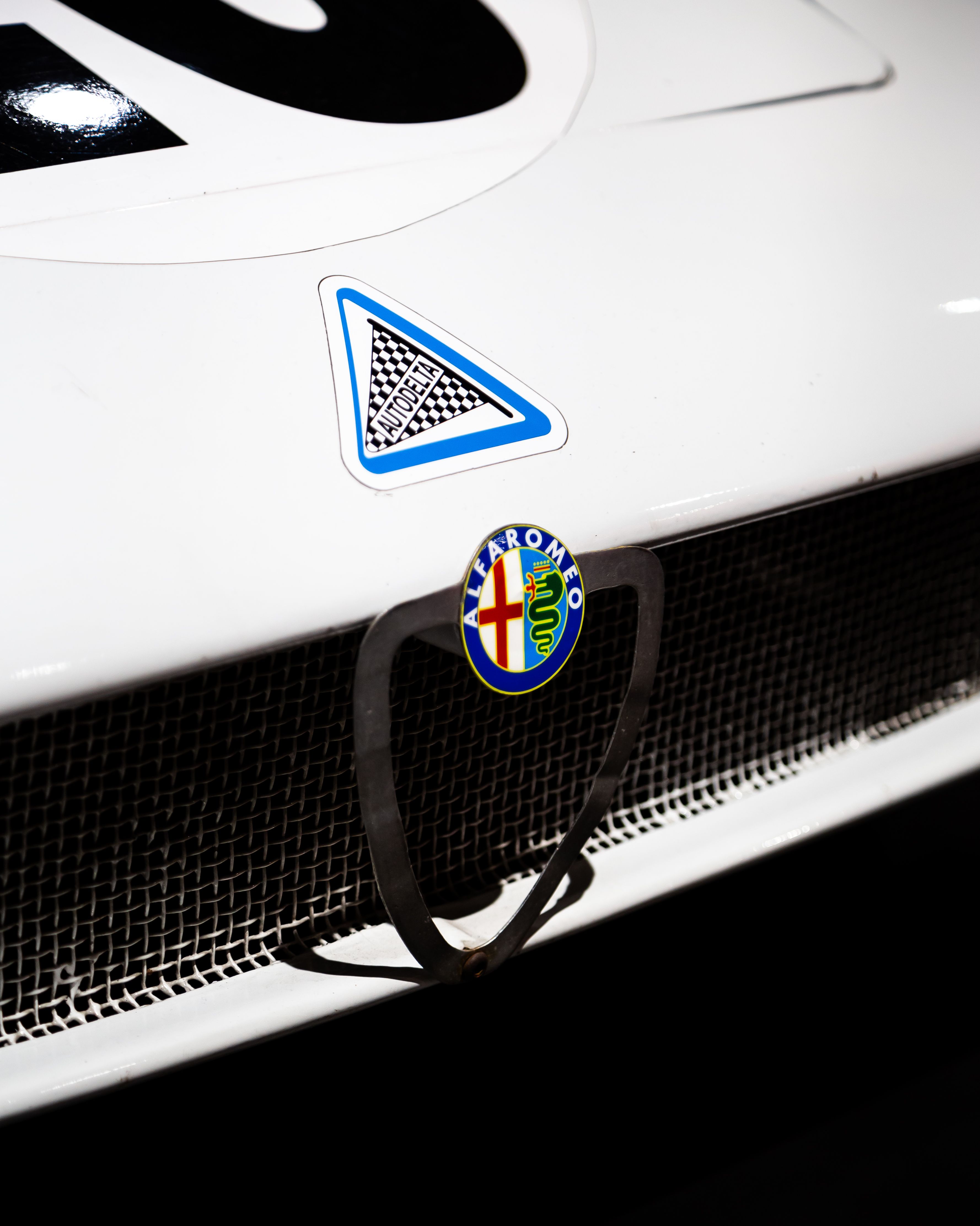 Alfa Romeo Classic Car Emblem on Display · Free Stock Photo