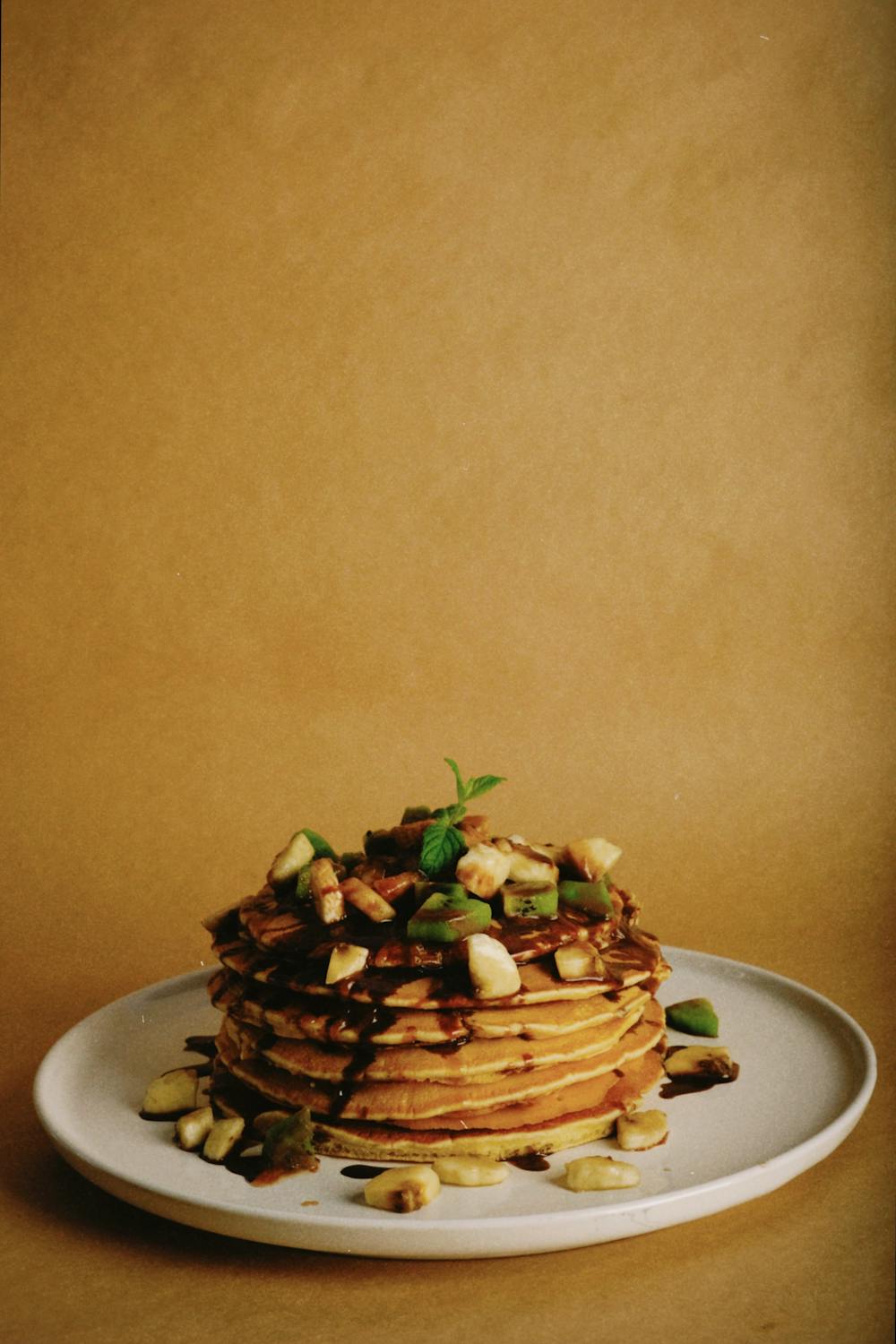 Golden Ghee Pancakes