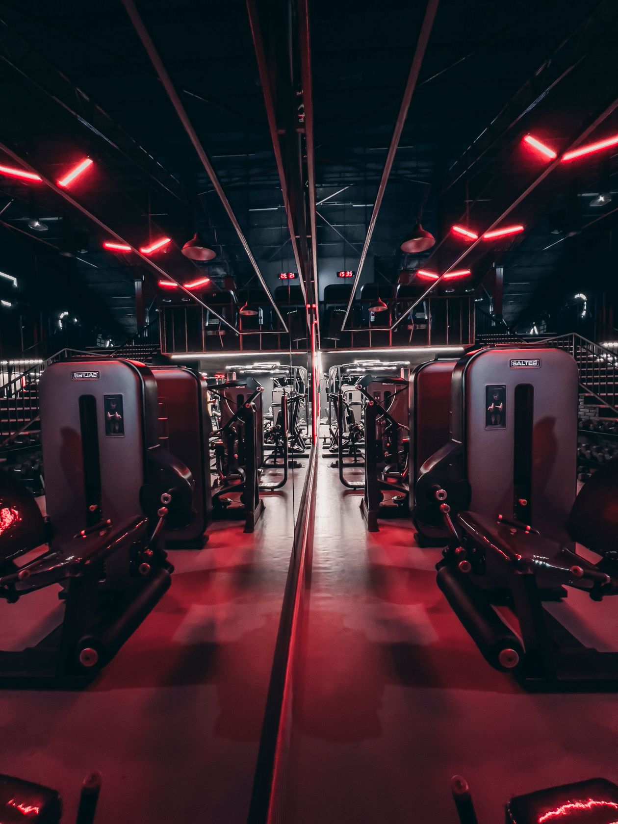Gym interior at Sai Gym